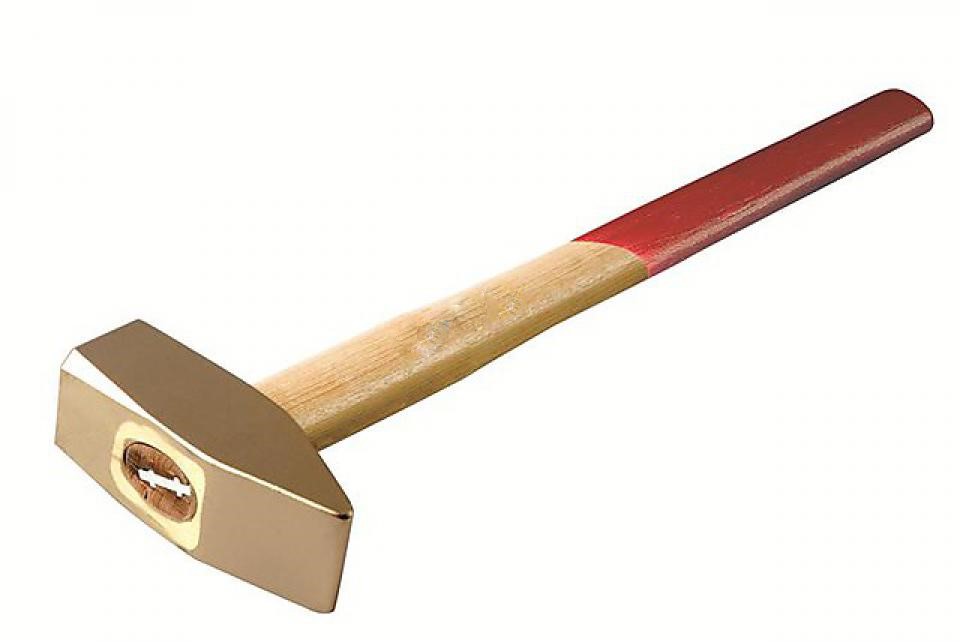 картинка Кувалда искробезопасная с рукояткой из дерева DIN 1042 ENDRES 1048000S — Gedore-tools.ru