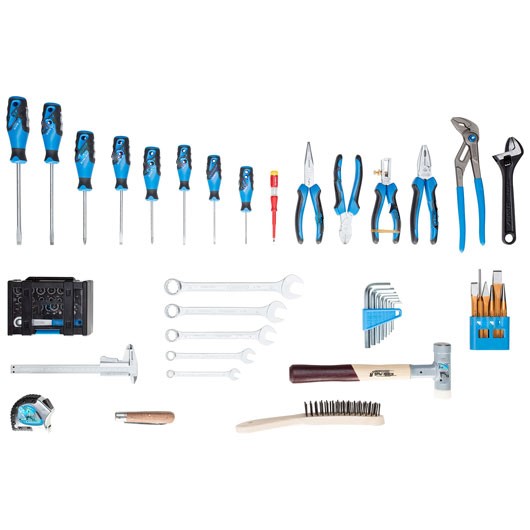 картинка Набор инструментов в чемодане 74 предметов BASIC 1041-001 GED RED 3082121 — Gedore-tools.ru