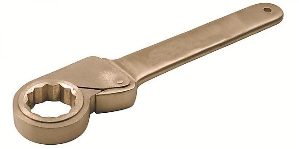 картинка Ключ искробезопасный накидной трещоточный 12-тигранный ENDRES 0137400C — Gedore-tools.ru